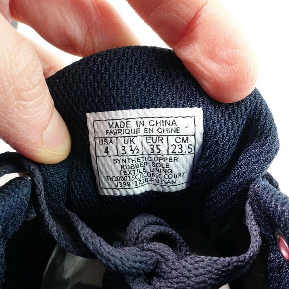 Tommy Hilfiger Iconic Court Sneaker TH100015C Navy - Picture 6 of 9